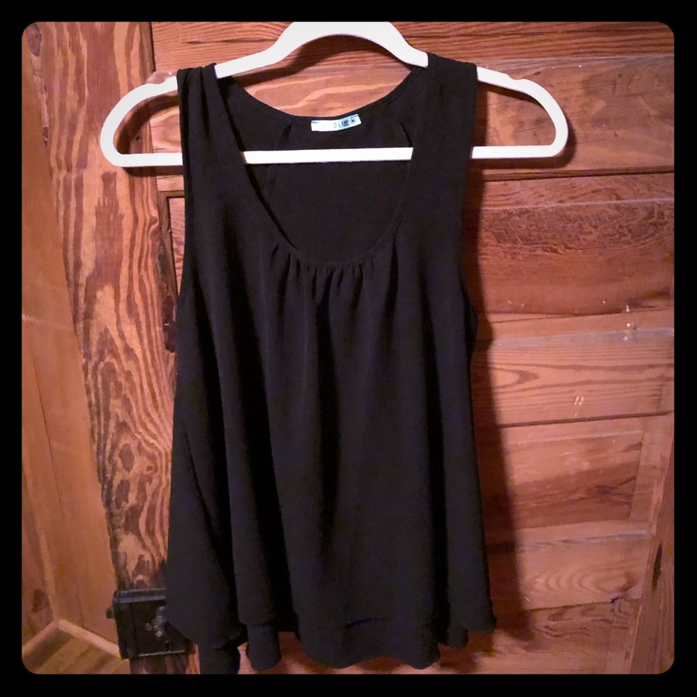 PS Kate black foley top